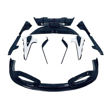 BS Style Carbon Fiber Front Splitter Lip - McLaren 720S (2017-2023)
