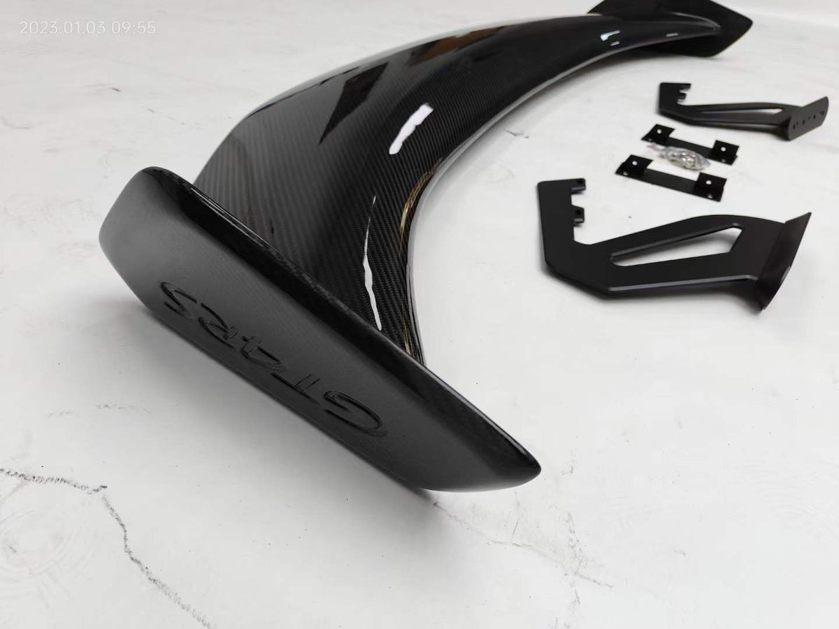 GT4 RS Style Carbon Fiber Rear Spoiler Wing - Porsche Boxster Cayman 981 / 987