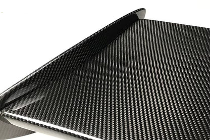 GT4 Style V2 Dry Carbon Fiber Adjustable Rear Wing - Porsche 718 Cayman Boxster 2016-2019