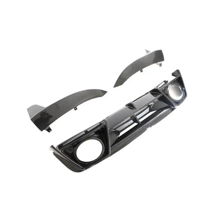 Prepreg Carbon Fiber Rear Diffuser with Side Canards - Porsche 911 992 Turbo S Coupe 2019-2021