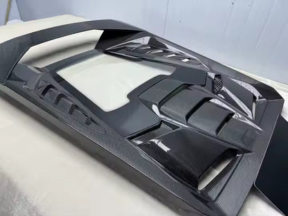 Carbon Fiber Rear Bonnet - Lamborghini Huracan