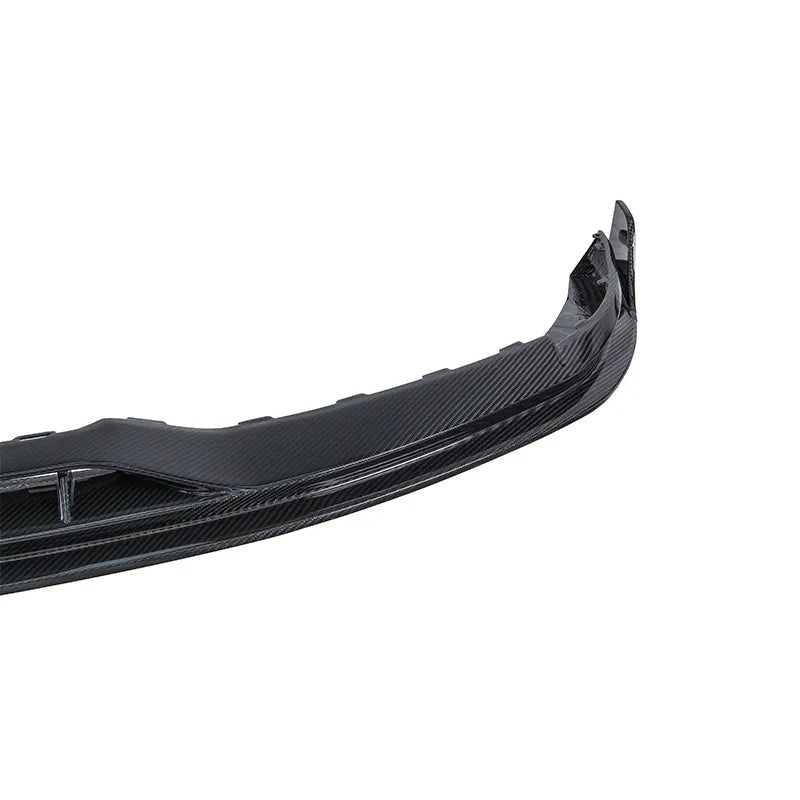 Prepreg Carbon Fiber Front Splitter Lip - Porsche Taycan 4S / Cross Turismo