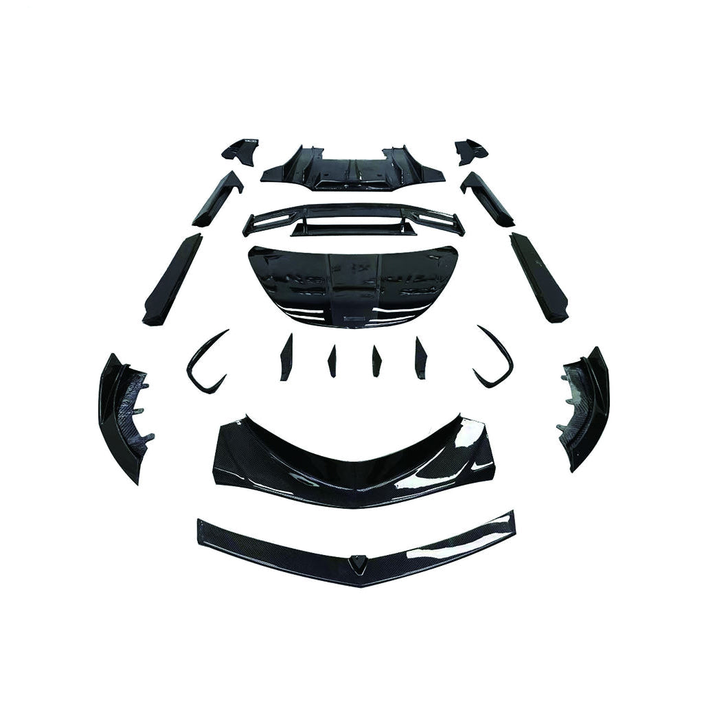 McLaren GT AM Style Prepreg Carbon Fiber Aero Body Kit