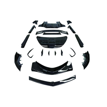 McLaren GT AM Style Prepreg Carbon Fiber Aero Body Kit