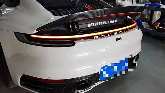 Carbon Fiber Rear Spoiler Wing - Porsche 911 992 Carrera / Carrera S 2020-2024