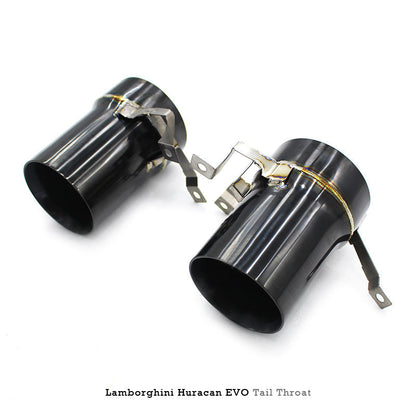 Titanium Exhaust Tips - Lamborghini Huracan EVO