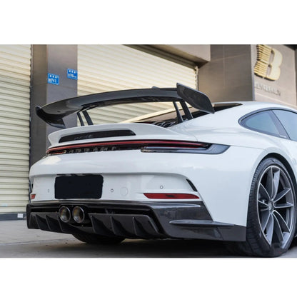 Dry Carbon Fiber GT3 Style Rear Diffuser - Porsche 911 992.1 GT3 / Carrera S 2019-2024