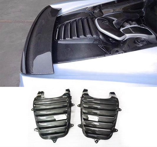 Carbon Fiber Rear Engine Cover Bonnet - McLaren MP4-12C / 650S