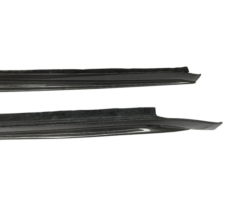 V Style Carbon Fiber Side Skirt Extensions - Porsche 911 991.1 Carrera & GT3 2012-2015