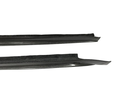 V Style Carbon Fiber Side Skirt Extensions - Porsche 911 991.1 Carrera & GT3 2012-2015