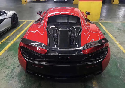 Dry Carbon Fiber Rear Engine Cover - McLaren 540C / 570S / 570GT