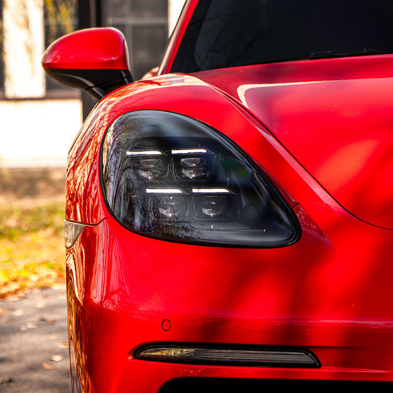 LED Matrix Style Headlight Replacement Upgrade - Porsche 718 Boxster / Cayman 982 2016-2023