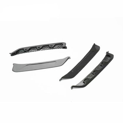 Dry Carbon Fiber OEM Style Front Splitter & Bumper Vent Trim Kit - Porsche 911 992.2 Carrera 2025+