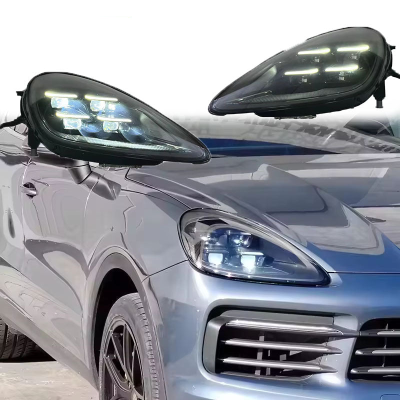 HD Matrix Style LED Headlights - Porsche Cayenne 9Y0 (2019-2023)