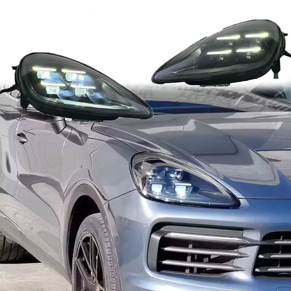 HD Matrix Style LED Headlights - Porsche Cayenne 9Y0 (2019-2023)