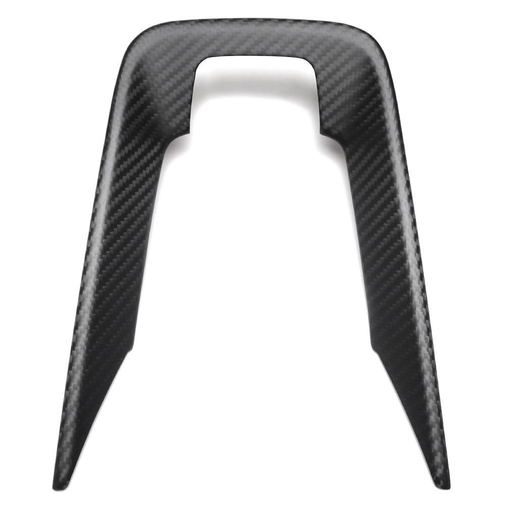 Carbon Fiber Center Console Cup Holder Trim Cover - Porsche 911 992 2020+