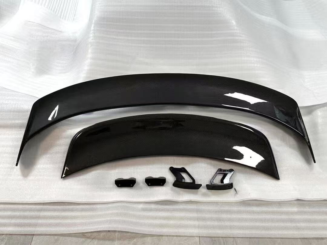 Dry Carbon Fiber W Style GT Spoiler Wing - Porsche Taycan