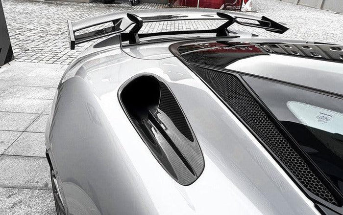 Carbon Fiber Rear Side Air Intake Inlet Vent Covers – McLaren GT