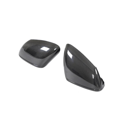 Pre-Preg Carbon Fiber Side Mirror Replacement Set - Porsche Taycan 9J1 2019-2020
