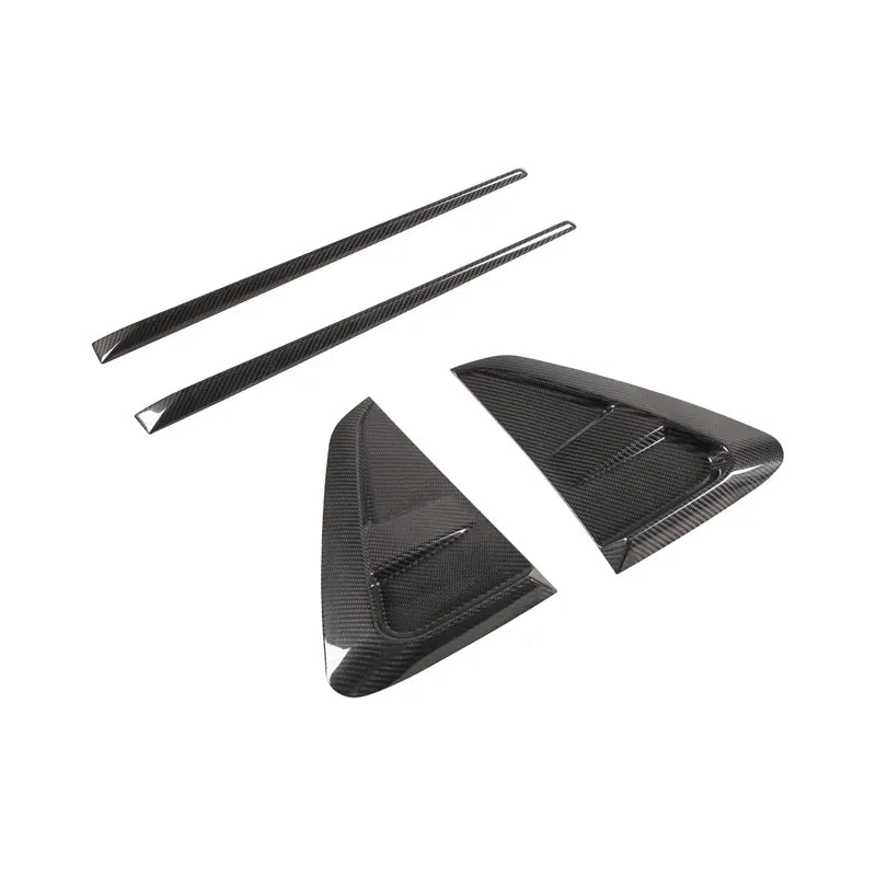 Paktechz Dry Carbon Fiber Front Fender Trims - Porsche Cayenne Coupe Turbo (2018-2024)