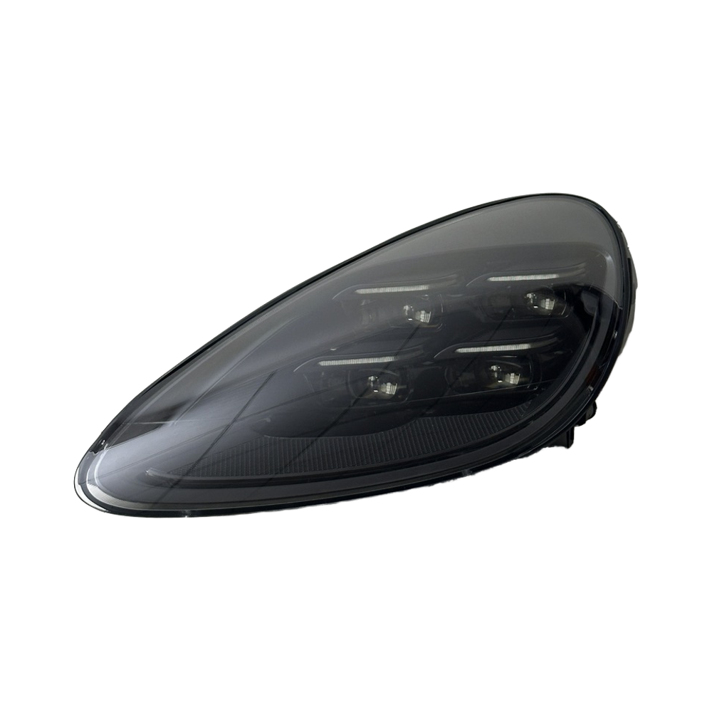 Yellow/White Dual-Color DRL HD Matrix Style Headlights - Porsche Cayenne 958.1 (2011-2014)