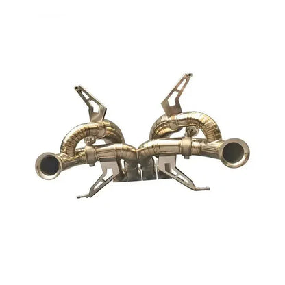 Lamborghini Aventador LP700/LP720/LP740 Titanium Gold Straight Pipe Exhaust