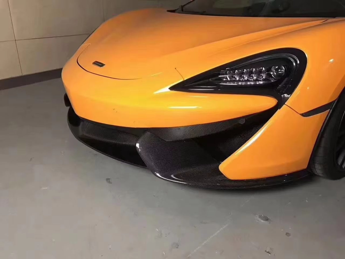Carbon Fiber Full Front Lip Splitter Kit - McLaren 540C / 570S