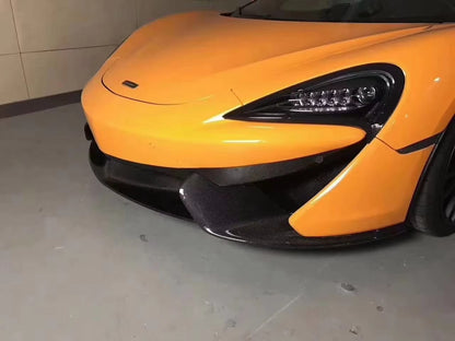 Carbon Fiber Full Front Lip Splitter Kit - McLaren 540C / 570S