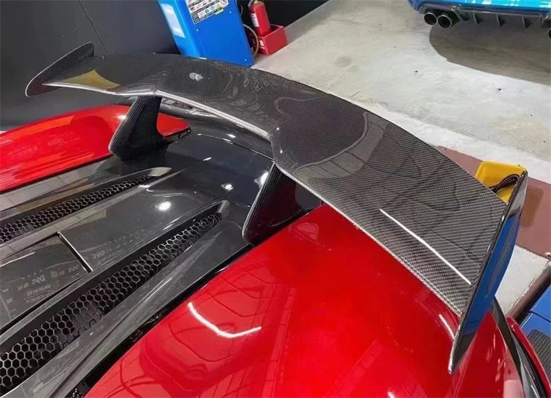 MSO Style Carbon Fiber Chassis Mounted Rear Wing - McLaren 540C / 570S / 570GT