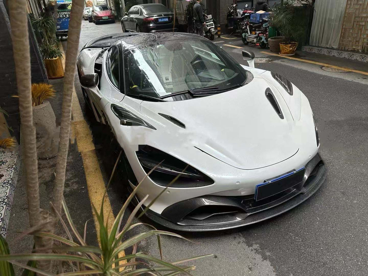 BS Style Carbon Fiber Front Splitter Lip - McLaren 720S (2017-2023)