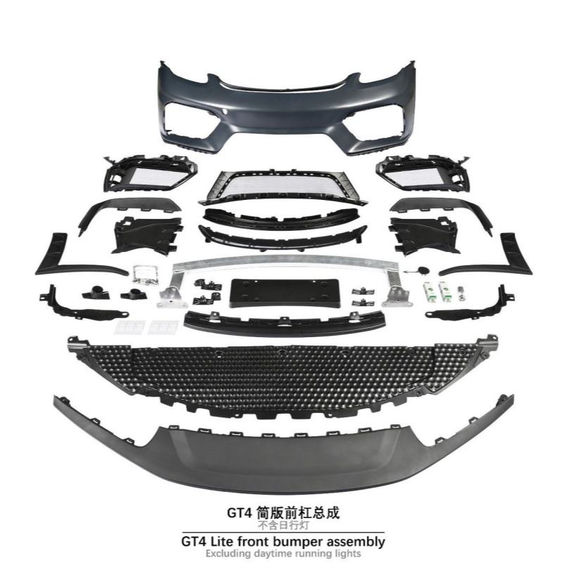 GT4 Style Front Bumper Upgrade Replacement - Porsche 718 Boxster / Cayman 2017-2025