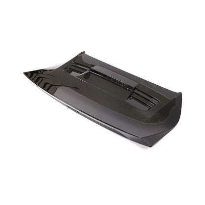Carbon Fiber Rear Engine Lid with Ducktail Spoiler - Porsche 911 991 Carrera 4S Coupe 2013-2019