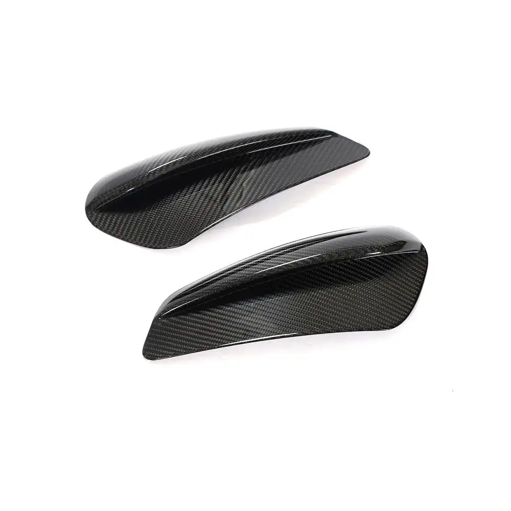 Carbon Fiber Rear Bumper Vent Trim Covers - Porsche 911 992 Carrera / Turbo S / GT3 / Targa 2019-2022