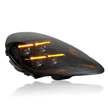 718 Matrix Style LED Headlights - Porsche 718 Boxster Cayman GT4 GT4 RS 2016-2024