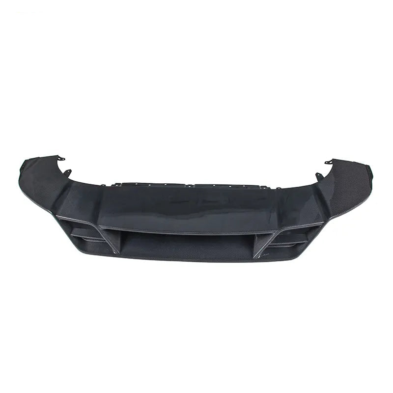 Paktechz Dry Carbon Fiber Front Splitter Lip - Porsche Cayenne S / GTS Coupe (9YA / 9Y0 / 9Y3)