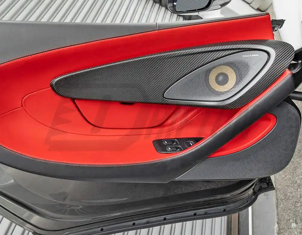 McLaren GT Dry Carbon Fiber Inner Door Panel Trim