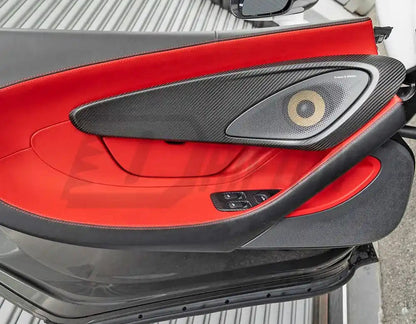 McLaren GT Dry Carbon Fiber Inner Door Panel Trim