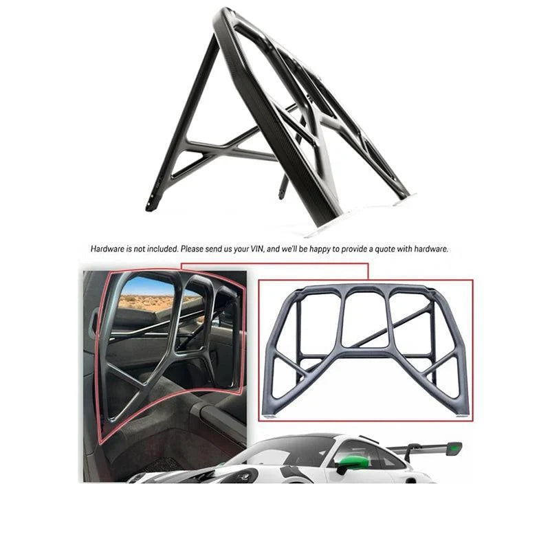 Prepreg Carbon Fiber Rear Roll Cage - Porsche 911 992 GT3 / GT3 RS