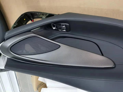 McLaren GT Dry Carbon Fiber Inner Door Panel Trim