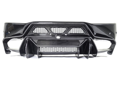 Carbon Fiber VRS Rear Bumper w/ Diffuser - 2014 to 2019 Lamborghini Huracan LP610-4