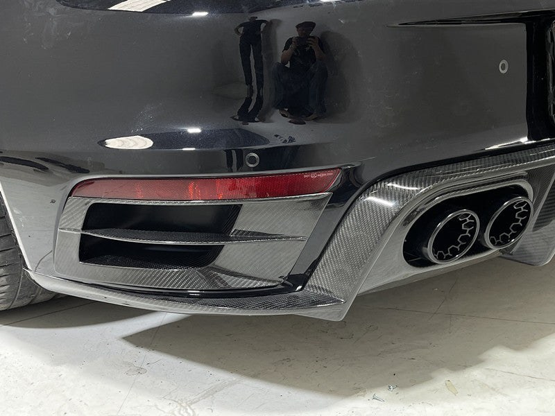 Prepreg Carbon Fiber BS Style Rear Diffuser - Porsche 911 992.1 2020-2024