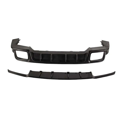 Paktechz Dry Carbon Fiber Rear Diffuser - Porsche Cayenne Coupe Turbo