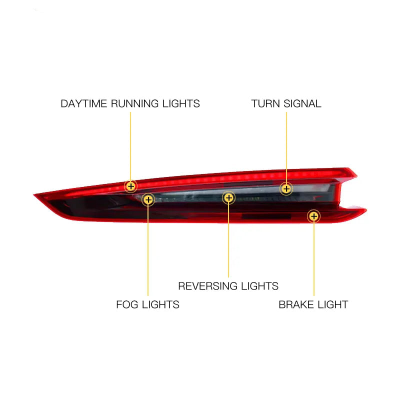 Facelift LED Rear Tail Lights Plug & Play - Porsche 911 991.1 / 991.2 2014-2019