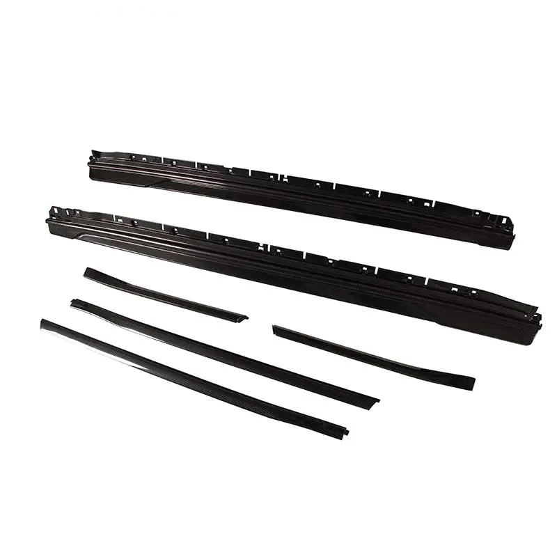 Paktechz Prepreg Carbon Fiber Side Skirts - Porsche Cayenne Coupe Turbo