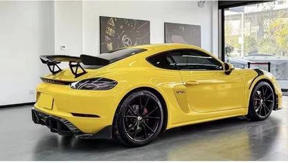 V2 Carbon Fiber Rear Wing - Porsche Cayman / Boxster 987 981 718