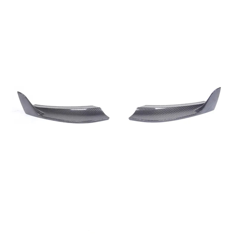 Prepreg Dry Carbon Fiber Rear Side Splitter Canards - Porsche 718 Cayman Boxster 982