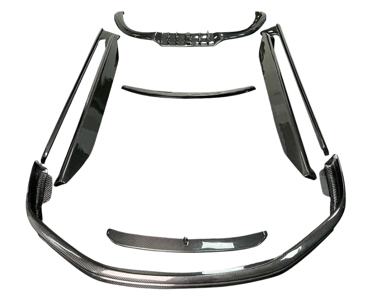 Prepreg Carbon Fiber Techart Style Aerodynamic Body Kit - Porsche 911 992 Carrera