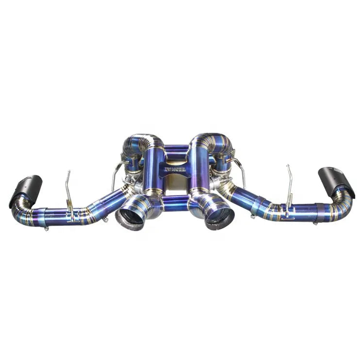 Titanium High Flow Performance Exhaust with Muffler - McLaren 570S