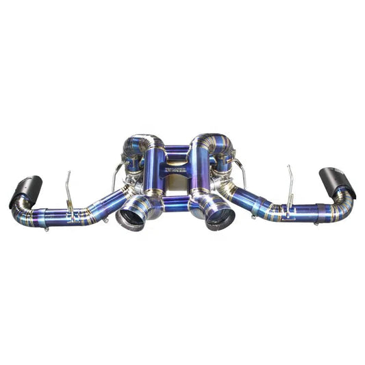 Titanium High Flow Performance Exhaust with Muffler - McLaren 570S