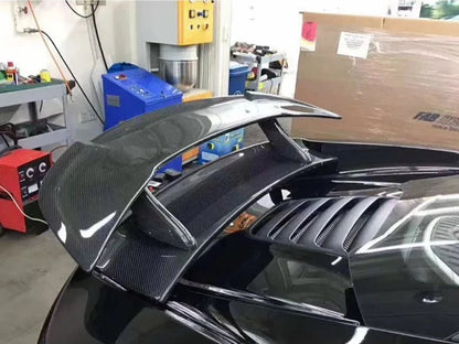 Artisan Style Carbon Fiber Rear Wing with Base Panel - McLaren MP4-12C / 650S
